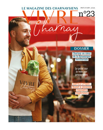 Couverture de Vivre Charnay n°23 - Printemps 2026