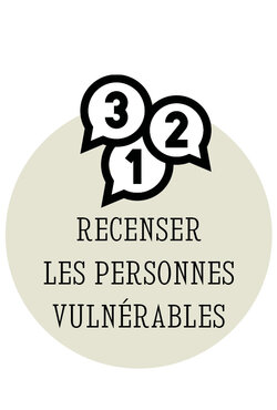 icone chiffres dans des bulles - recenser les personnes vulnérables