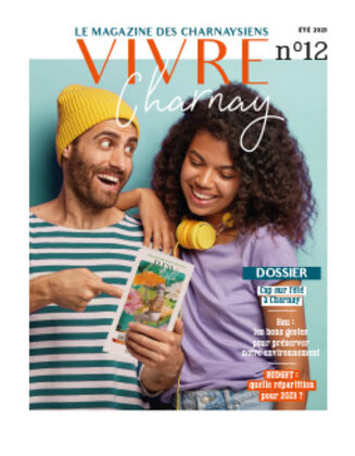 Couverture de Vivre Charnay n°12 - Été 2023