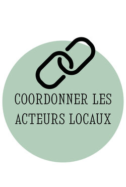 Icone chainon - coordonner les acteurs locaux