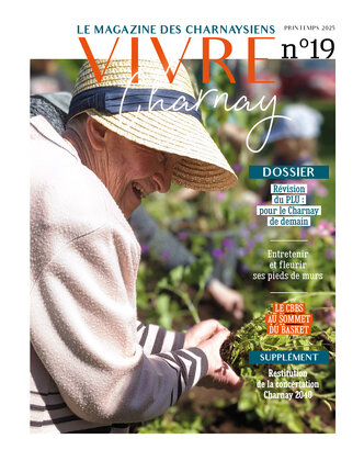 Couverture de Vivre Charnay n°19 - Printemps 2025